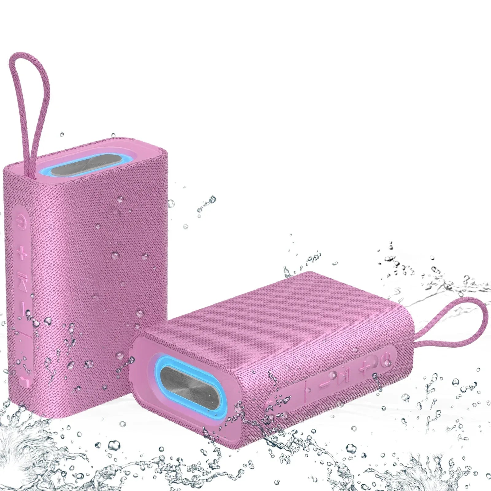 Portable Bluetooth Speaker | Waterproof Wireless Audio with Bass Boost Pink My Store