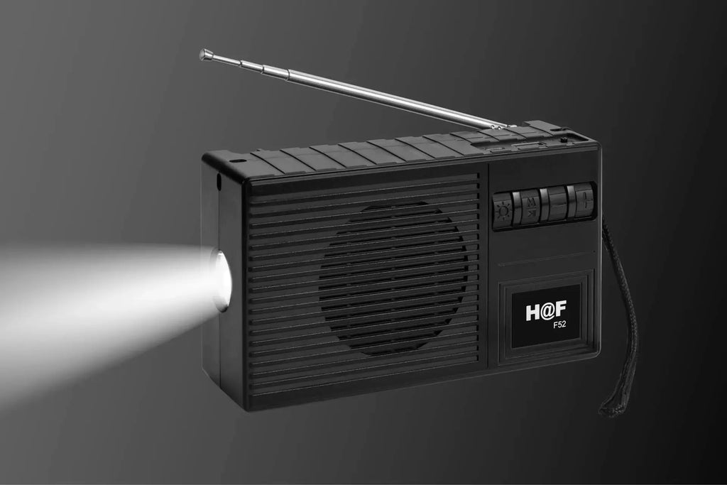 Solar Powered Portable Bluetooth Speaker with FM Radio & LED Light My Store