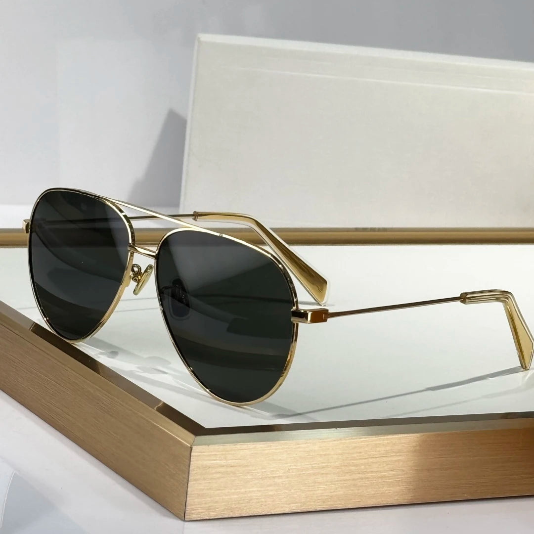 2026 Luxury Designer Sunglasses for Men and Women, High Quality UV400 Protective Lenses, Outdoor Vacation Travel Pilot Glasses