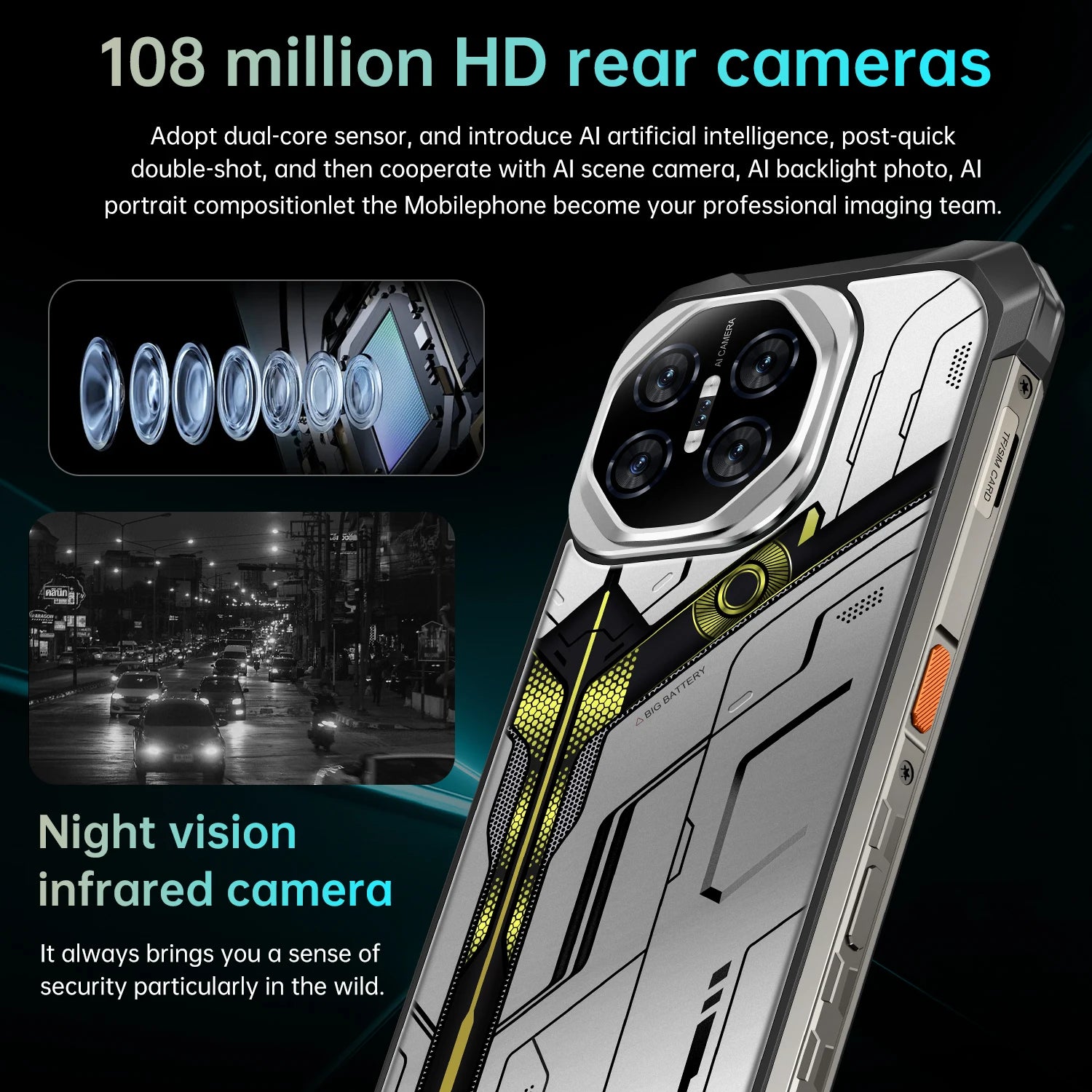 NFC 7.2inch Best Quality X27 ultra 5G Mobile Phone with Shockproof Waterproof Drop Resistant