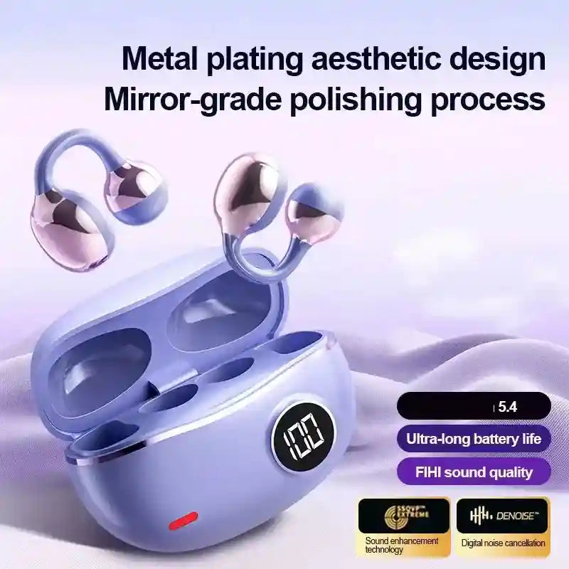 Open Ear Wireless Earbuds With LED Display FJL-M91 | Tidesmit Tidesmit