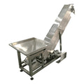 Stainless Steel Automatic Bucket Elevator Conveyor for Ice Cubes & Grain Paper/Plastic Packaging 380V/220V Easy Operation