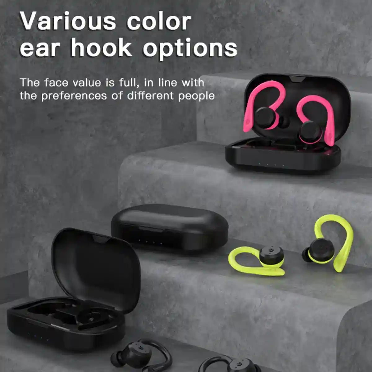 Tidesmit Wireless Earbuds with Bluetooth 5.3 and Noise Cancellation Tidesmit