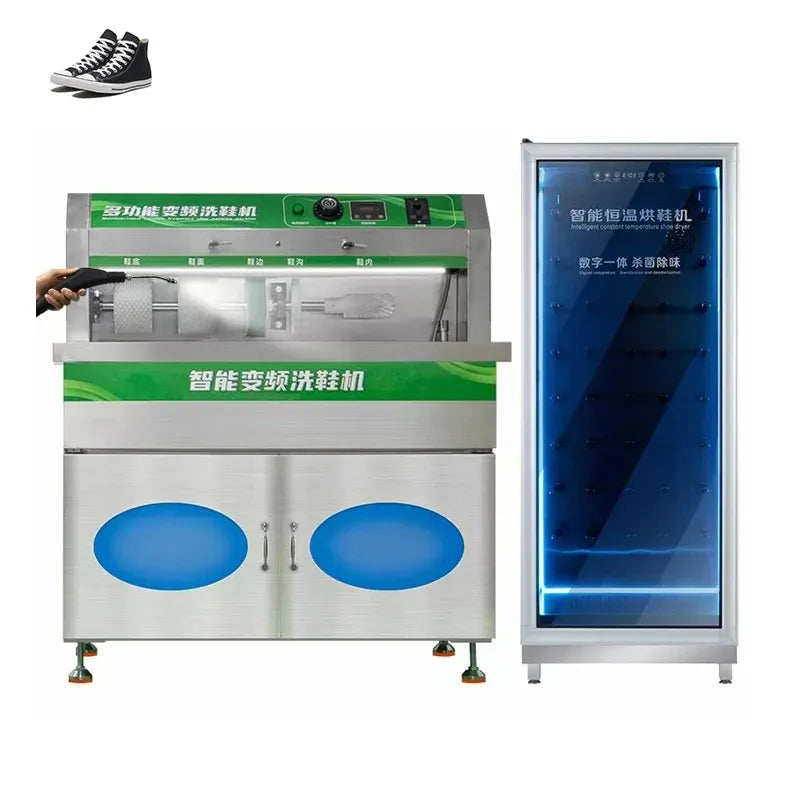 Shoe Washing Machine with Dryer Vending Automated Shoe Washing Machine