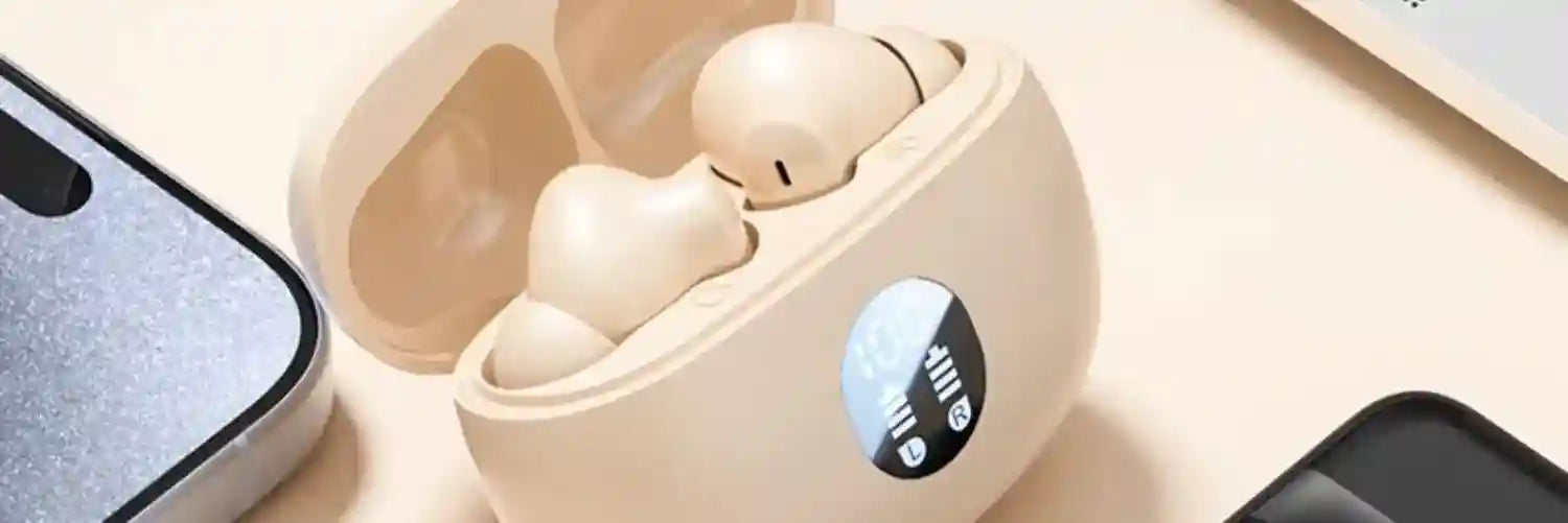 Tidesmit Wireless Bluetooth Earbuds with LED Power Display Tidesmit