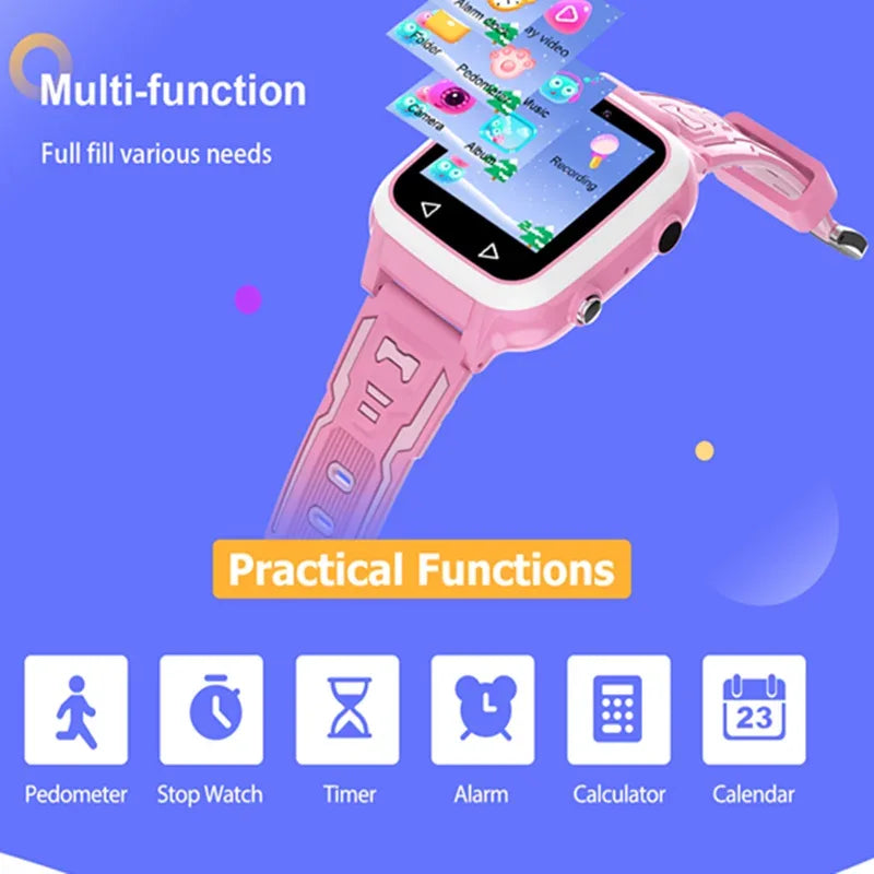 Kids Smartwatch with GPS Tracker - Waterproof Fitness Watch My Store
