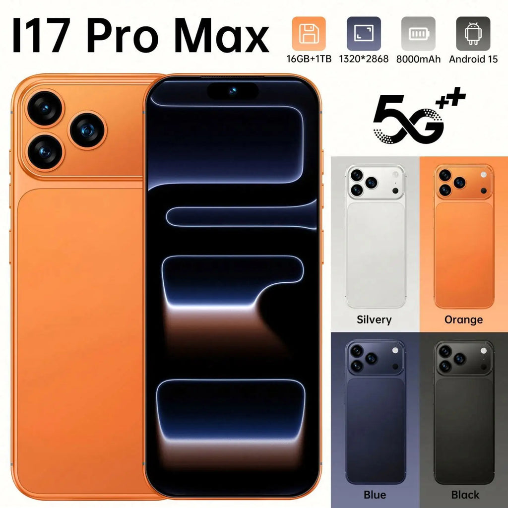 Promax A66/17 5G Dual SIM Smartphone with 16GB+1TB Deca Core CPU 108MP Rear Camera Spanish French English Operating Languages
