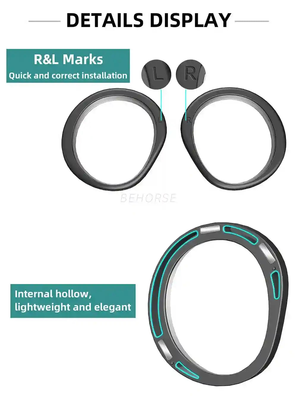 Pico 4 Magnetic Prescription Lenses | Quick Attach VR Frame Tidesmit