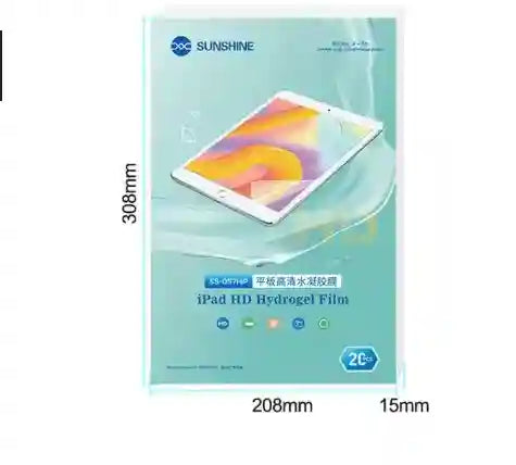 Hydrogel Screen Protector for iPad - HD Clear Anti-Scratch Film Tidesmit