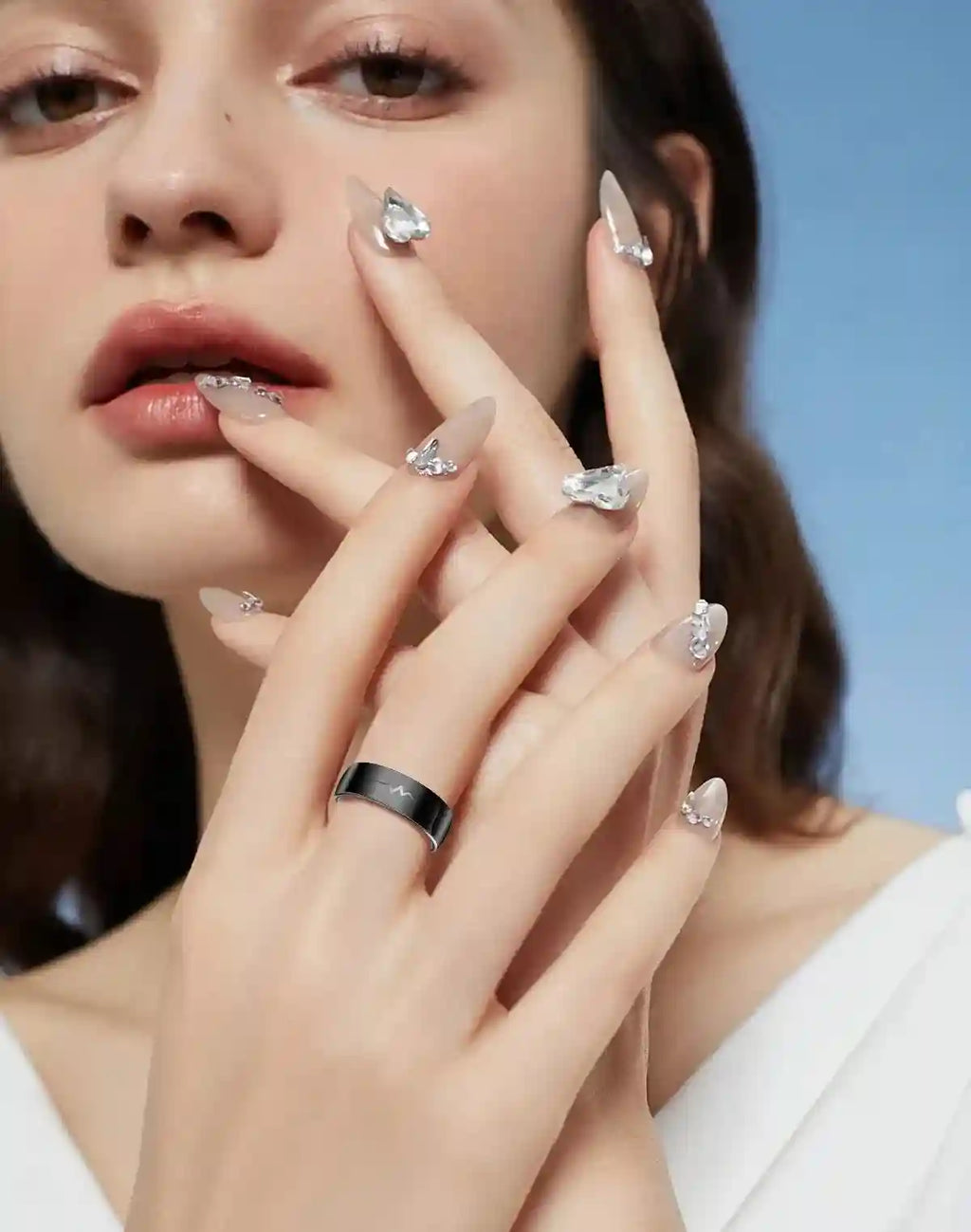 Tidesmit Q520 Smart Health Ring - Biometric Heart & Glucose Monitor Tidesmit