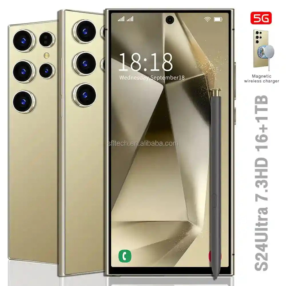 Samsung Galaxy S24 Ultra 5G 1TB - Unlocked Dual SIM Android Smartphone Tidesmit