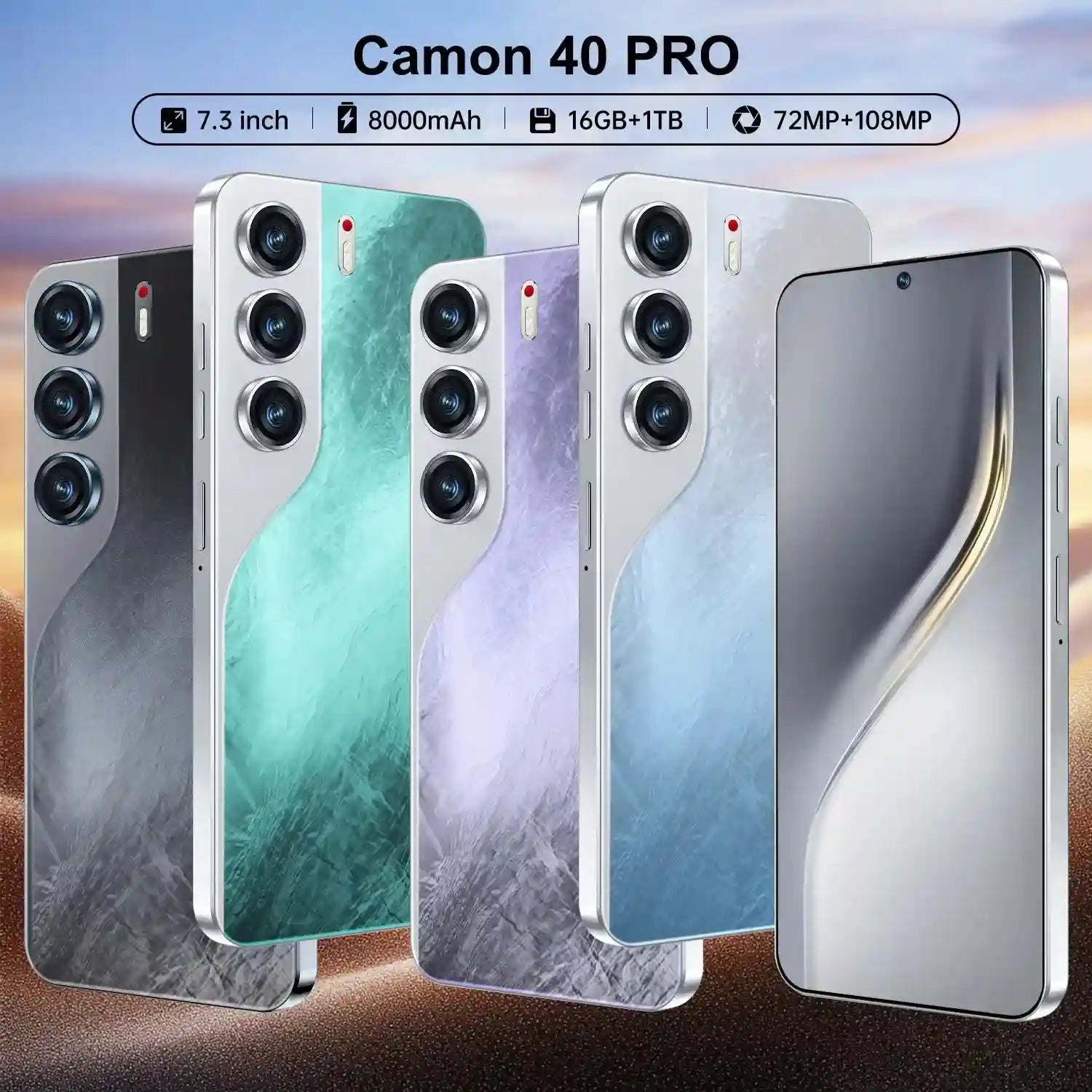 Camon 40 Pro 5G Smartphone 16GB RAM 1TB Storage - High Performance Tidesmit