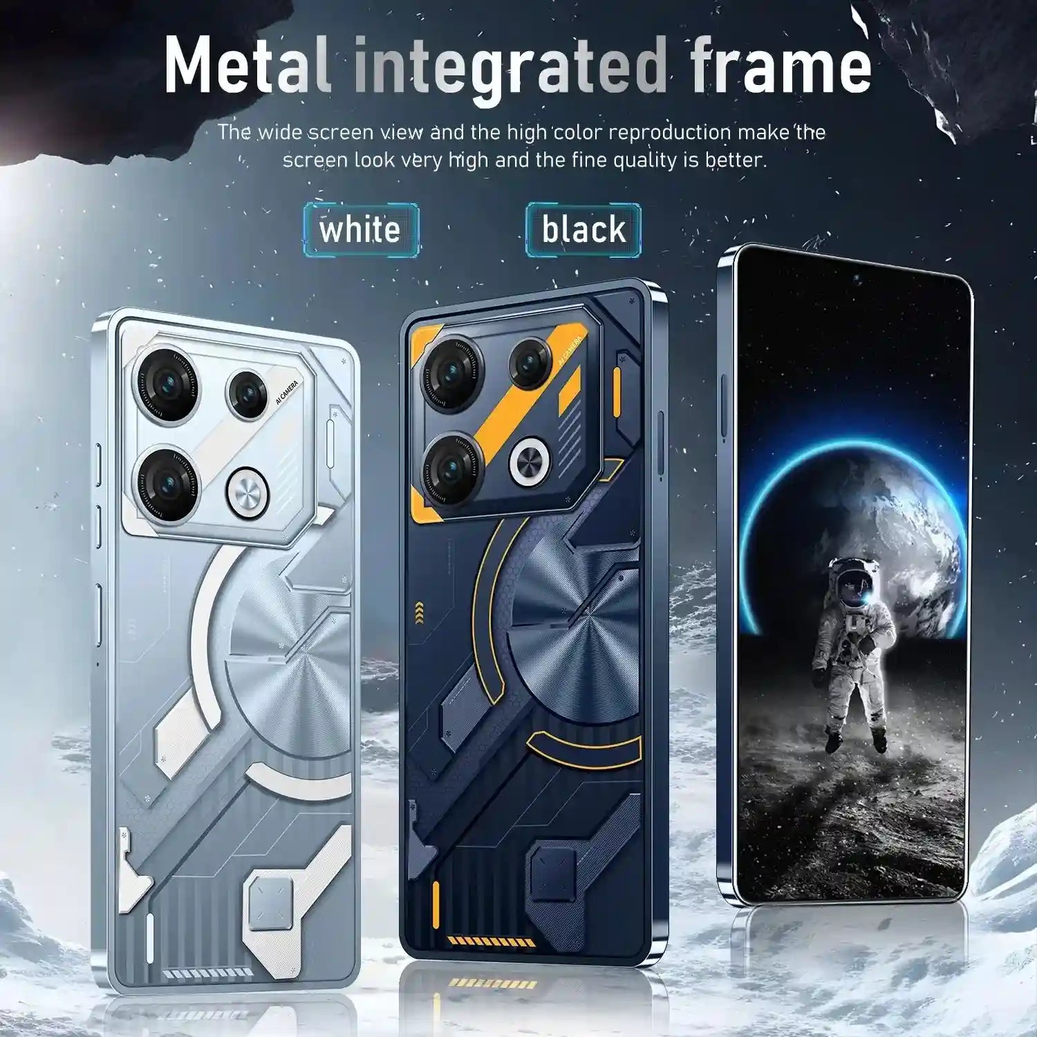 Tidesmit 5G Smartphone 1TB 16GB RAM Unlocked Dual SIM Mobile Tidesmit