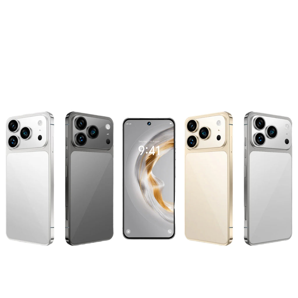 2025 Oem I17 Pro 7.3-Inch 5G LTE Smartphone Deca-Core CPU HD MP Rear Camera HD OLED Dual-SIM 8000mAh Android 15 English
