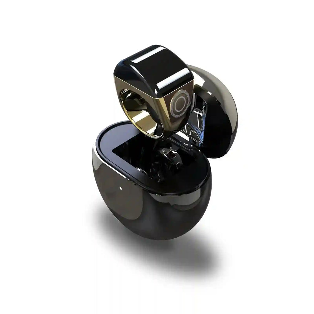 Tidesmit Smart Health Ring - Bluetooth Fitness Tracker with Heart Rate Monitor Tidesmit