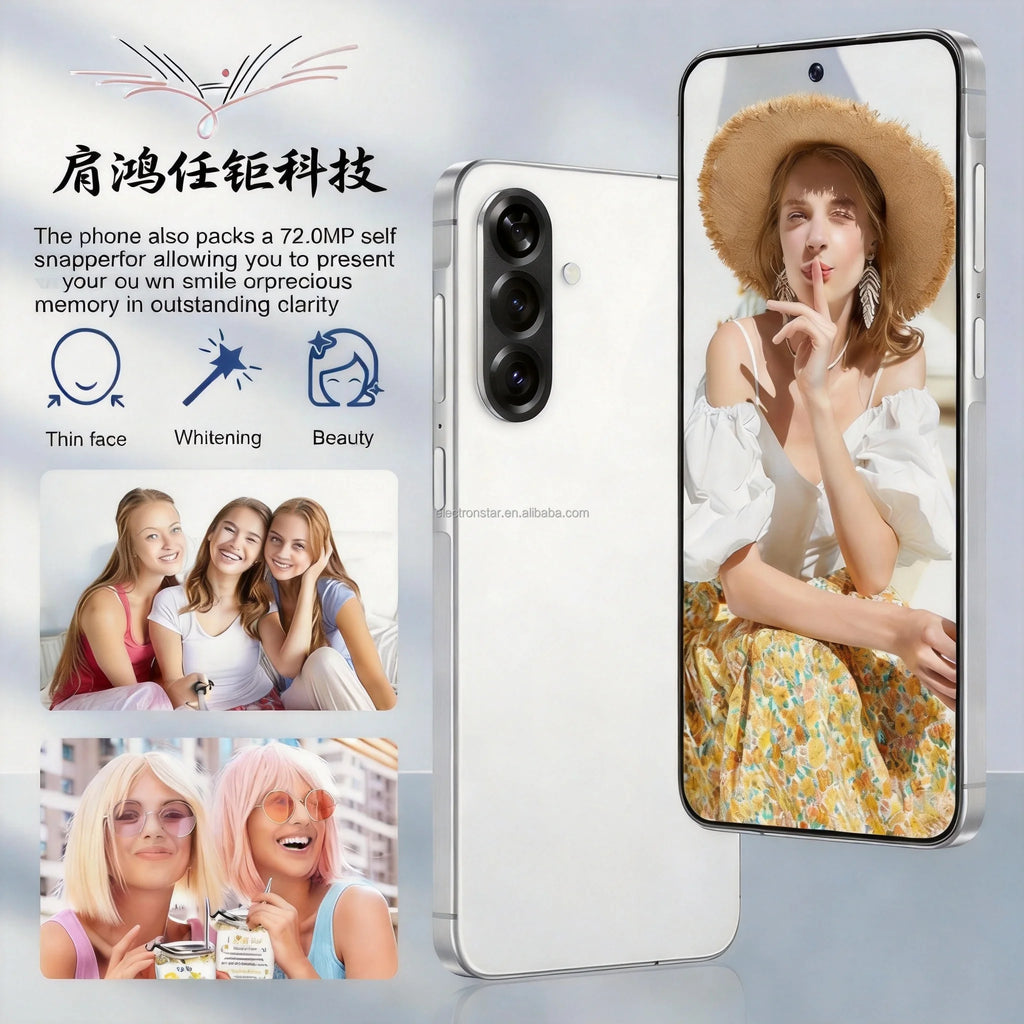 2026 A56 5G smartphone with 16GB RAM and 1TB storage showing dual SIM slots and large display screen