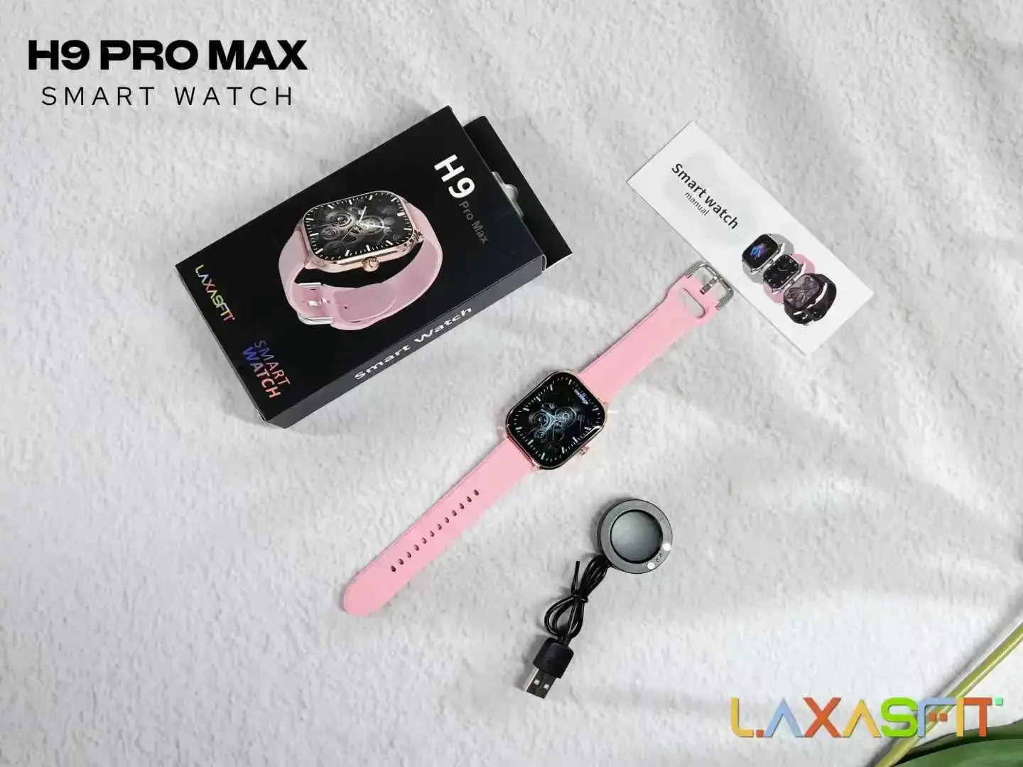 H9 Pro Max Smartwatch & Fitness Tracker with Heart Rate Monitor My Store
