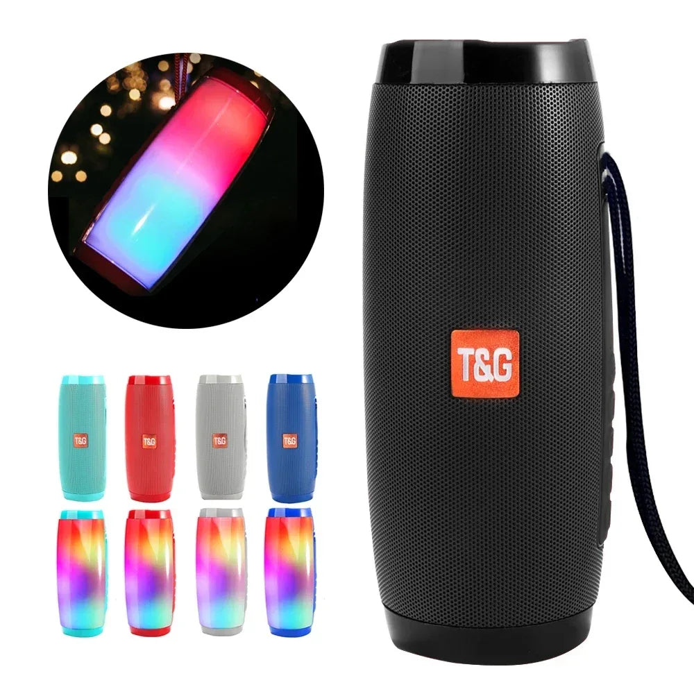 Portable Bluetooth Speaker with 360 Sound & Waterproof Housing Mix color My Store