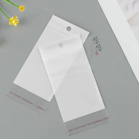 Self-Adhesive Clear PE Plastic Jewelry Poly Bag OPP Gift Packaging Valve Gravure Printing Disposable Custom Logo SIYU Brand