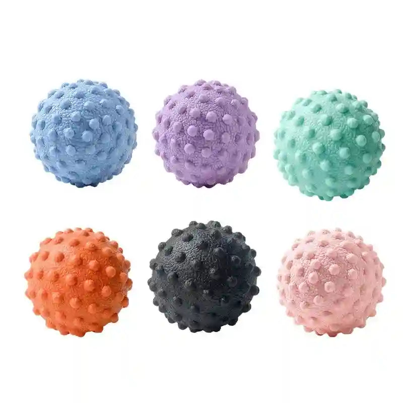 Spiky Yoga Massage Ball 45mm TPR | Professional Deep Tissue Relief Tidesmit