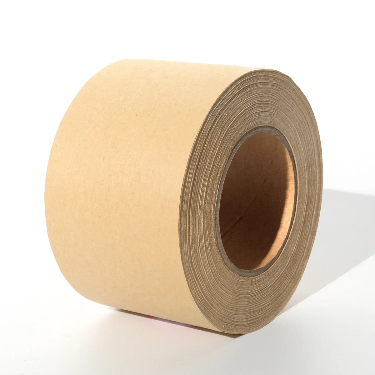 Custom Printed Black Kraft Paper Packing Tape with Acrylic Adhesive Eco-Friendly & Easy Tear Jumbo Roll for Carton Sealing