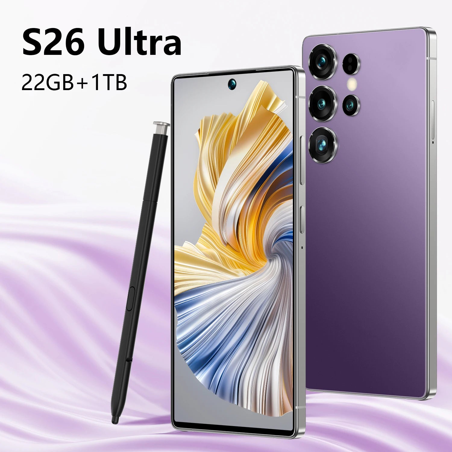 Tidesmit 5G Android Smartphone: 7.3-Inch Display, 22GB RAM, 1TB Storage Tidesmit