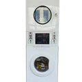 Coin System Sneakers Shoes Stack Washer and Dryer Machine Recognizes Multiple Coins