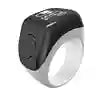 Smart Health Ring F3 - Biometric Heart Rate & Prayer Counter White F3 Tidesmit