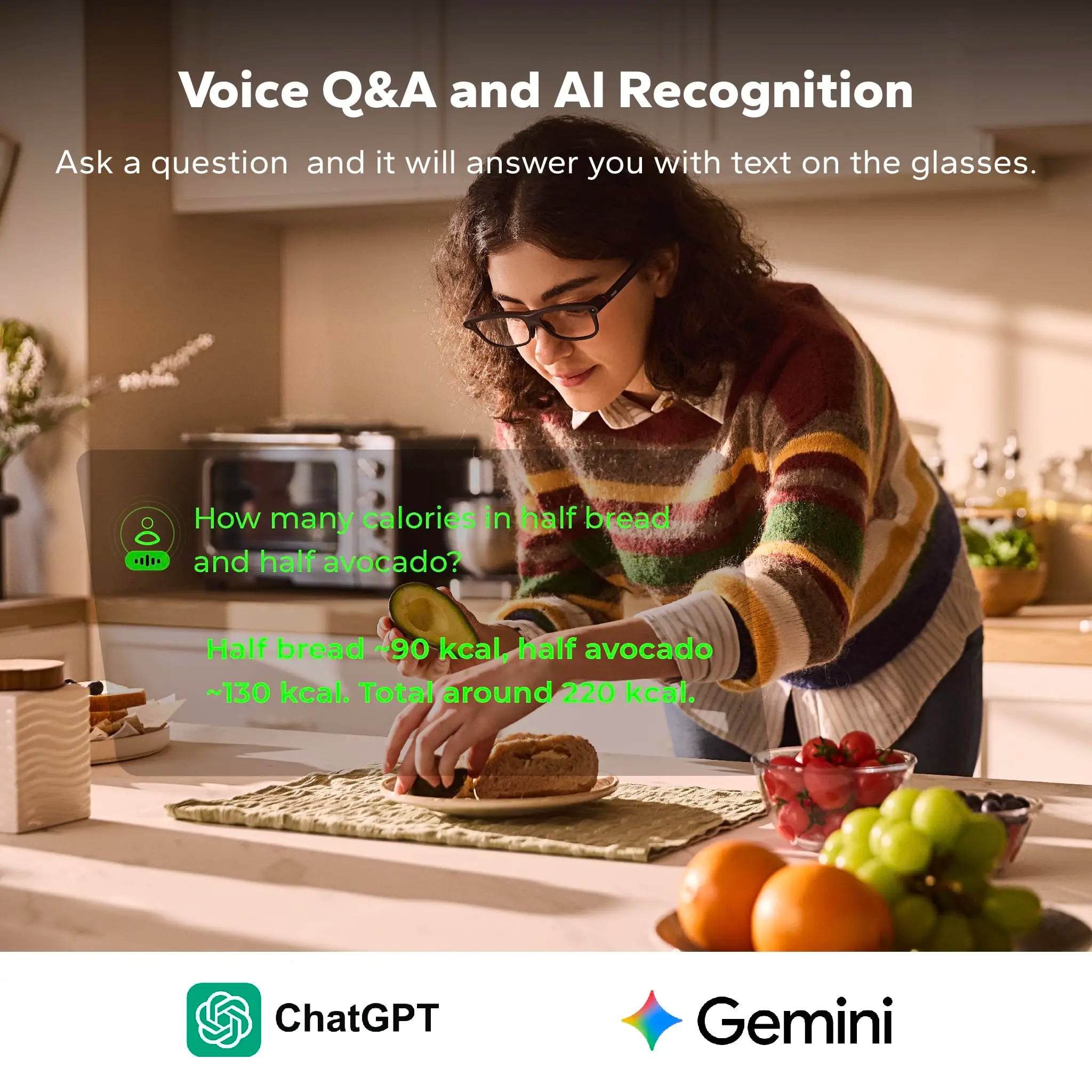 Global Edition Inmo GO3 AI Translastion Smart Glasses, Realtime Translate Text in Your Eyes AR Glasses with Camera, AI Assistant