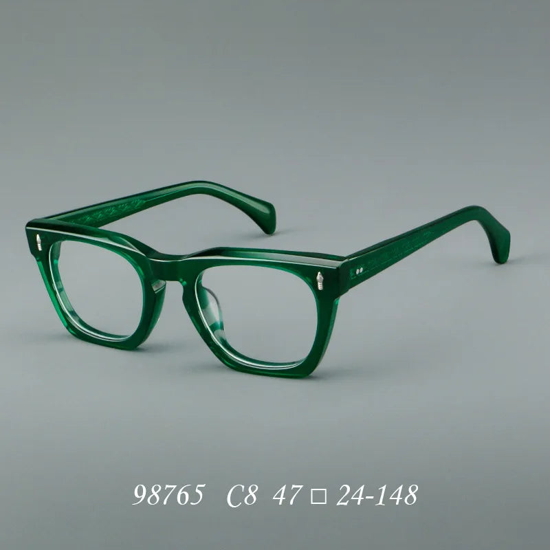 High Quality Acetate Cat Eye Glasses Fashionable Brand Luxury Designer Vintage Retro Optical Glasses Frame