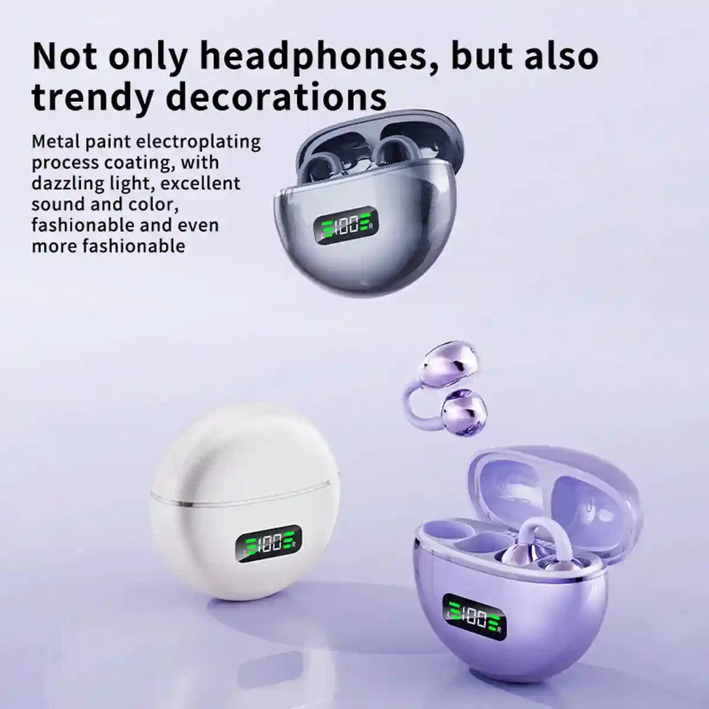 Clip-On Wireless Sport Earbuds CM79 by Tidesmit Tidesmit