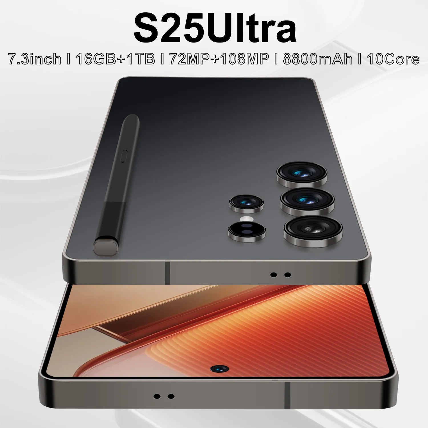S25 Ultra 5G Smartphone, 16GB RAM, 1TB Storage - Dual SIM Tidesmit