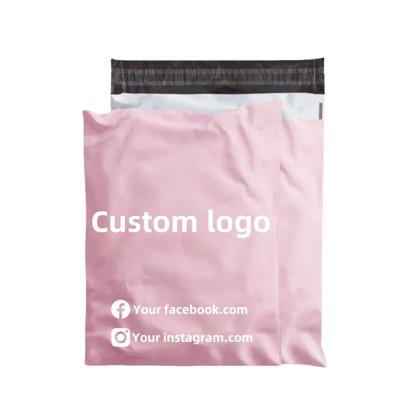 1000pcs Small Quantity Custom Logo Poly Mailer Bag for E-commerce Packaging