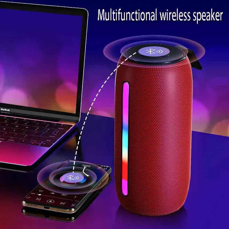 Portable Bluetooth Speaker: Waterproof Wireless Audio with Bass Boost My Store