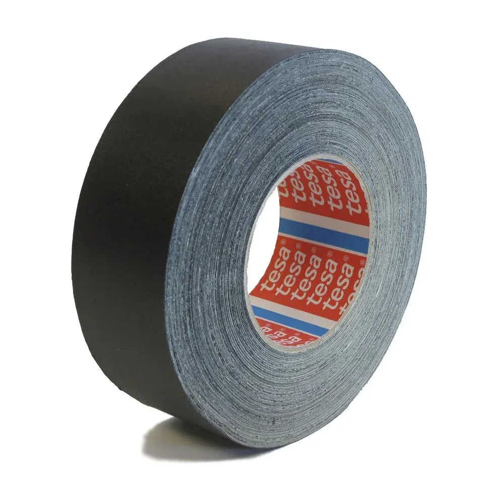 Tesa 4651 High-Performance Cloth Tape  Black Premium Acrylic Coated Colored Cloth Tape