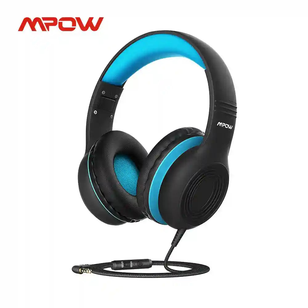 Wired Kids Headphones with Safe 85dB Volume Limiting by Tidesmit Tidesmit