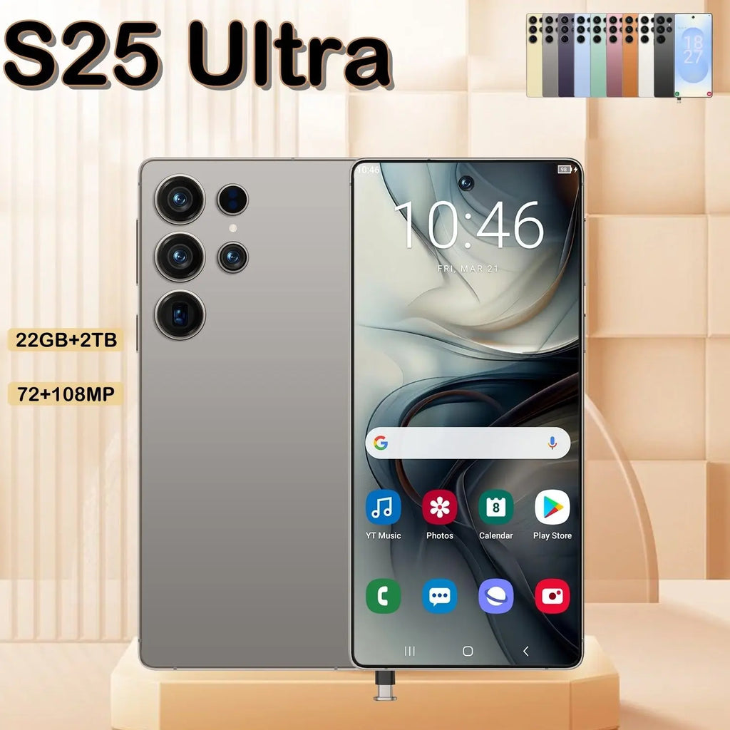 S25 Ultra 5G Smartphone 22GB RAM 1TB Storage - Dual SIM Tidesmit