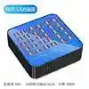60-Port 300W USB Charging Station - Multi-Device Hub for EU/UK/US/AU blue black Tidesmit
