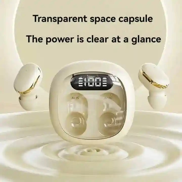 Tidesmit Q33 Wireless Earbuds: Noise Canceling with Digital LED Display Tidesmit