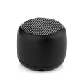 Portable Bluetooth Speaker | Compact Metal Wireless Bass | Mini Red Black Metal 0.8" My Store