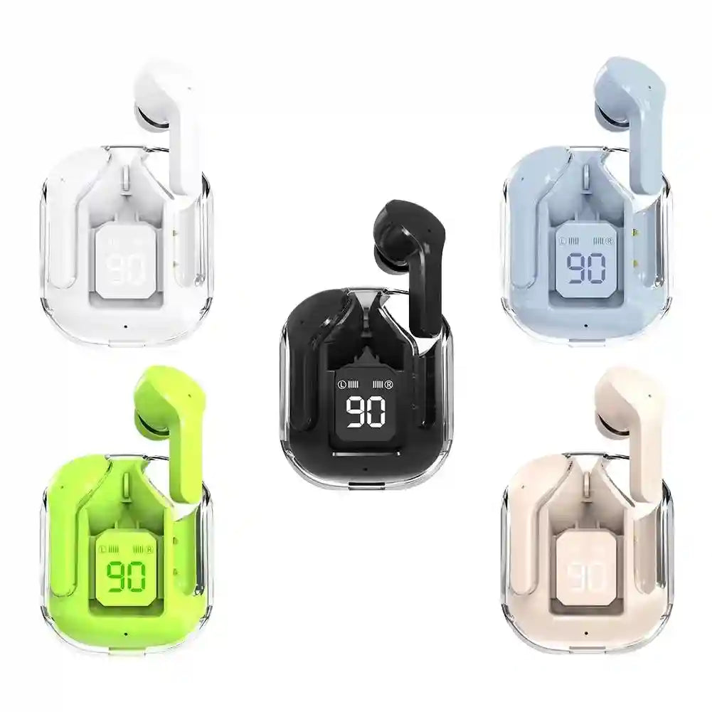 Tidesmit TWS Wireless Earbuds with LED Display - 5 Color Options Tidesmit