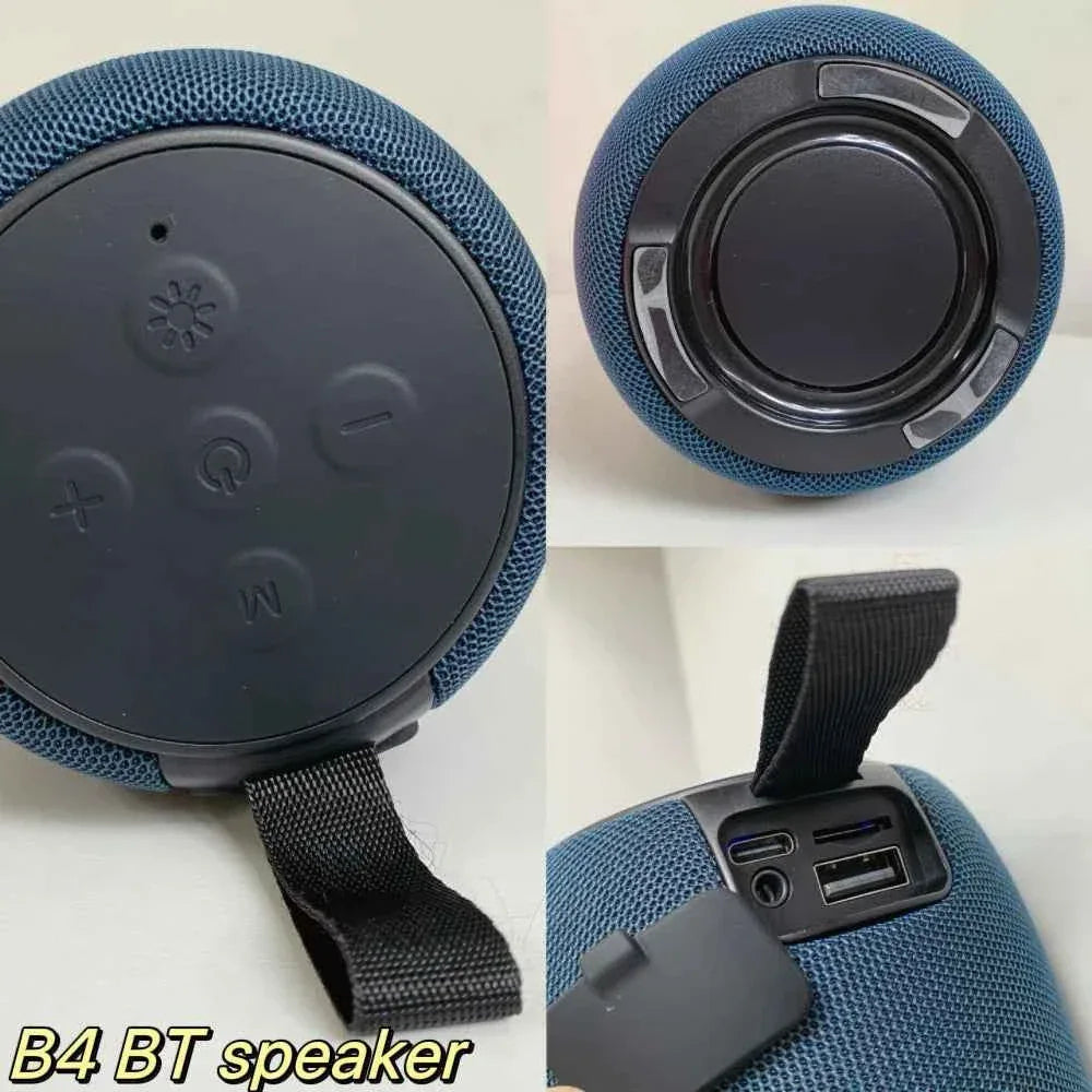 Portable Bluetooth Speaker: Waterproof Wireless Audio with Bass Boost My Store