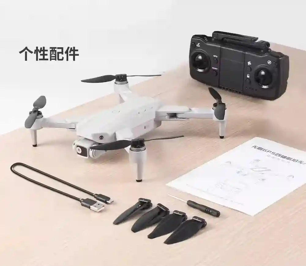 4K Camera Drone with Obstacle Avoidance - Foldable GPS Quadcopter Tidesmit