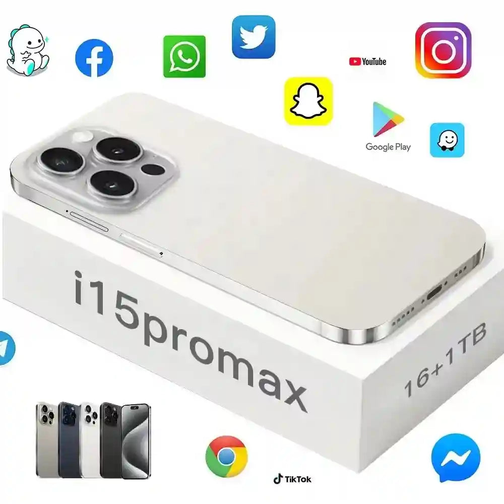 Unlocked 5G Smartphone 512GB 6.8 Inch AMOLED Display Dual SIM Tidesmit