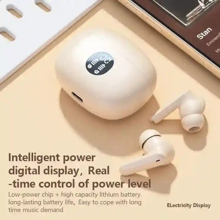 Wireless Sports Earbuds with Noise Canceling LED Display Tidesmit Tidesmit