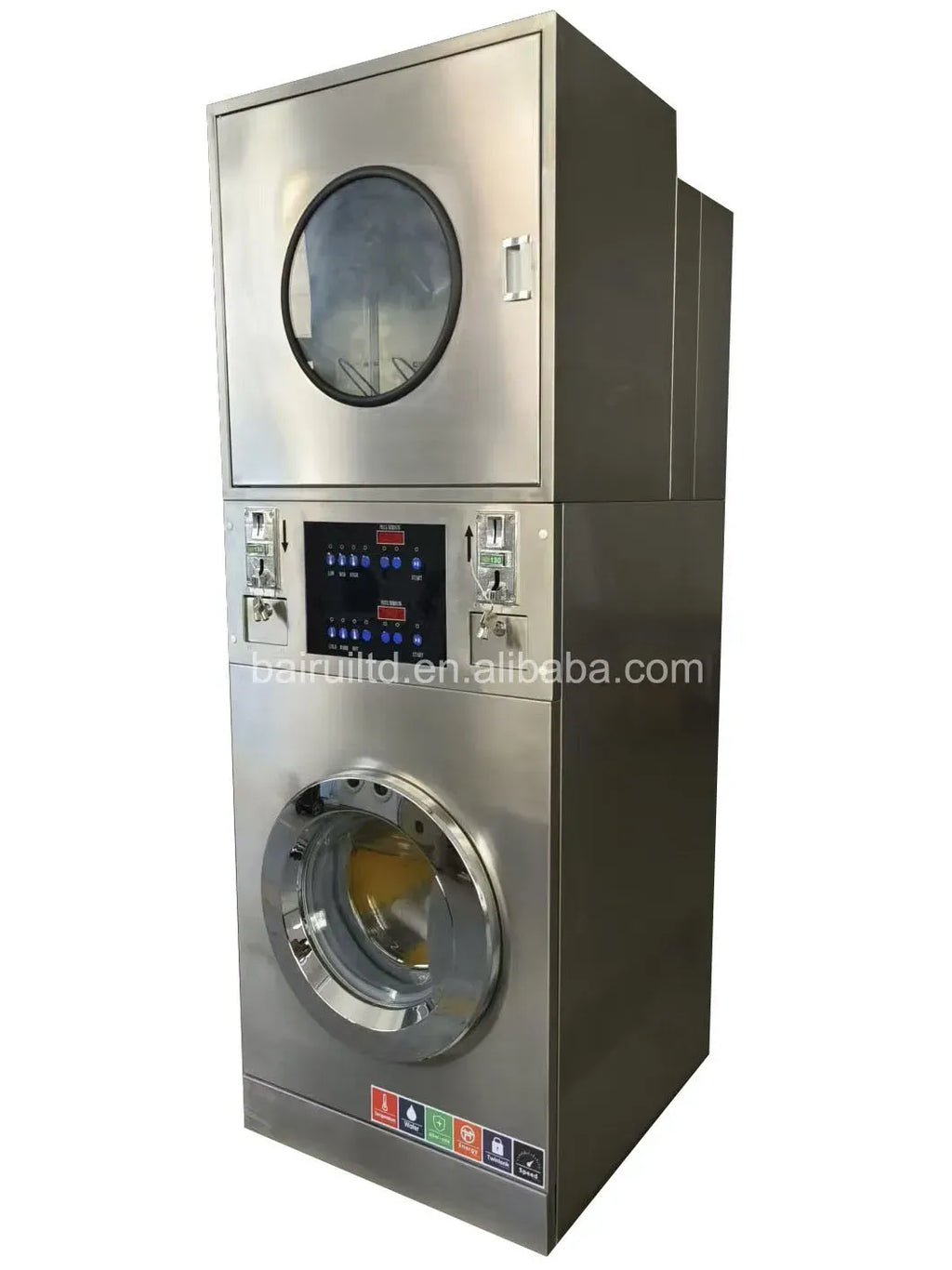 2026 Newly Designed Commercial Self-service Coin Operated Shoe Stack Washer and Dryer Sneaker Washer Dryer