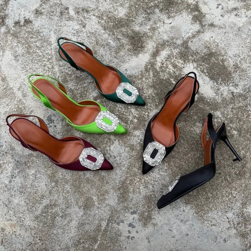 Brand Custom Sapato De Salto Slingback Sexy 2026 Trending Luxury Designer Heels