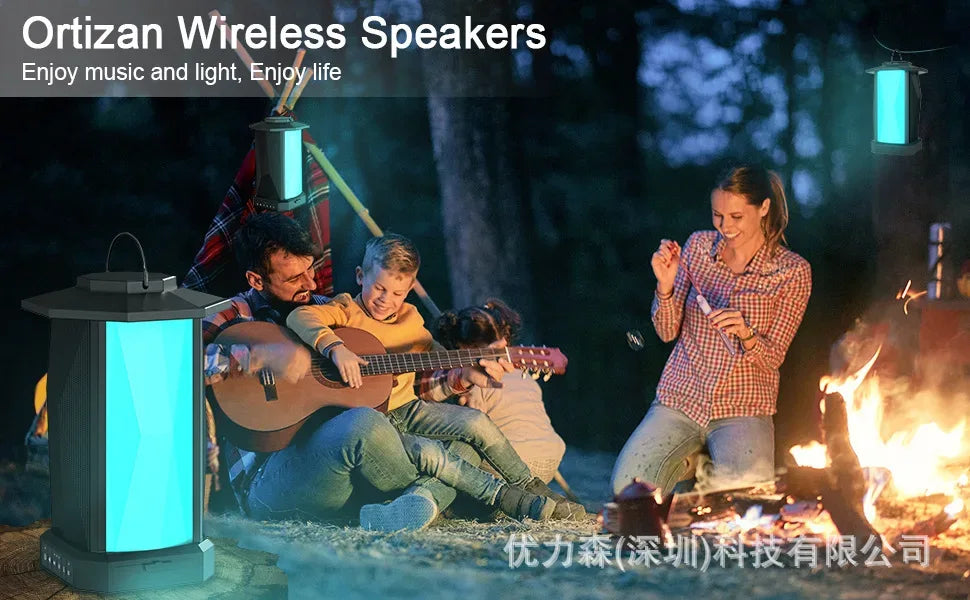 Portable Bluetooth Speaker 50W - Waterproof Wireless Audio with Bass Boost My Store
