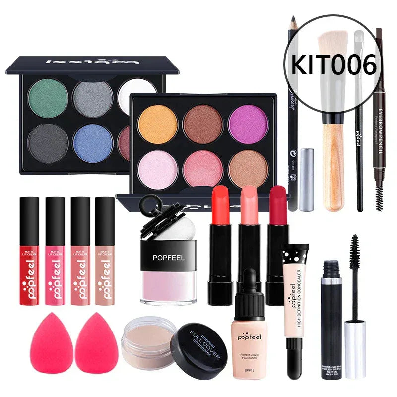 Professional Makeup Kit - All-In-One Full Set for Salon-Quality Results Professional Makeup Kits KIT006 Tidesmit