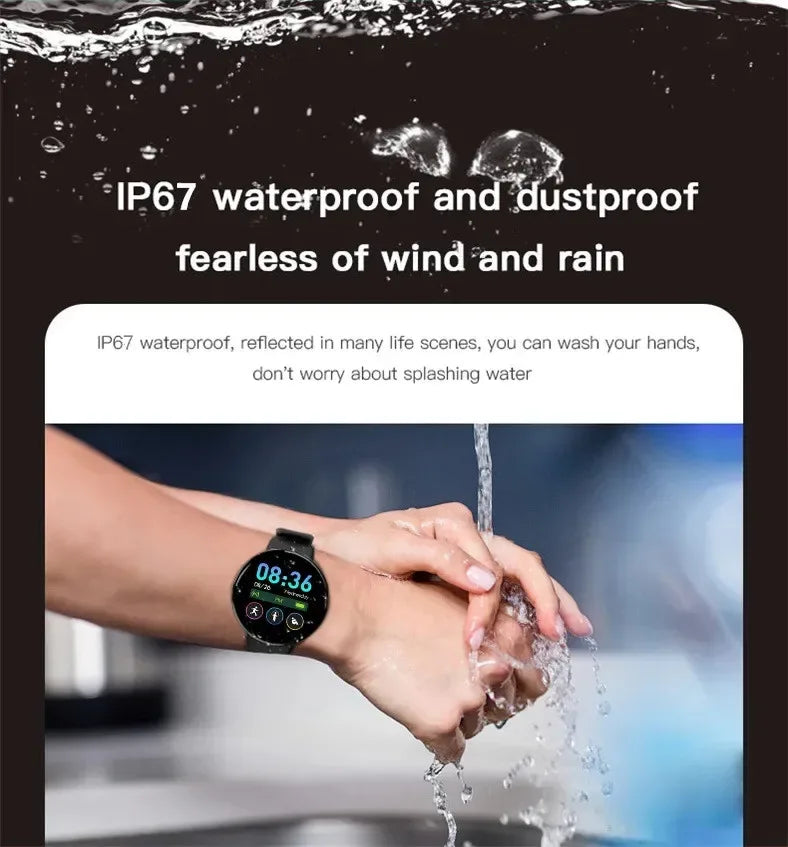 D18 Fitness Tracker Smartwatch - Waterproof Heart Rate & Sleep Monitor My Store